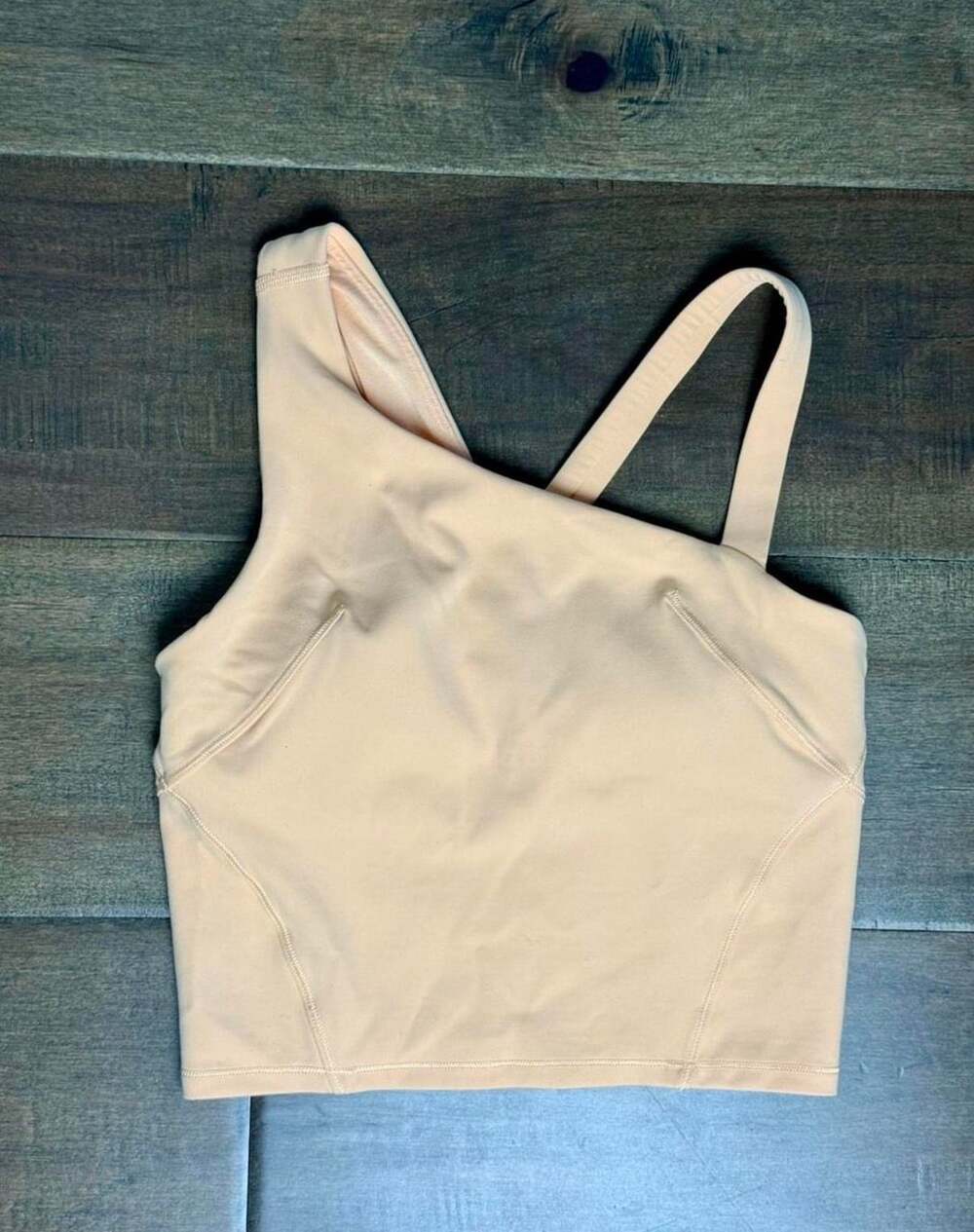 Lululemon Everlux Asymmetrical Tennis Tank Top Size 2